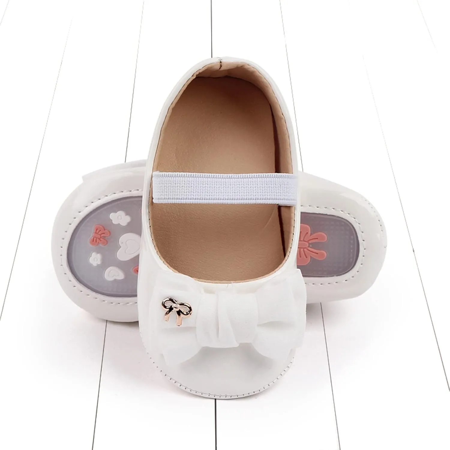 Infant Baby Girl Mary Jane Dress Shoes Ballet Flat for Girl Wedding Part School Shoes Toddler Girl Size 6 Sandals