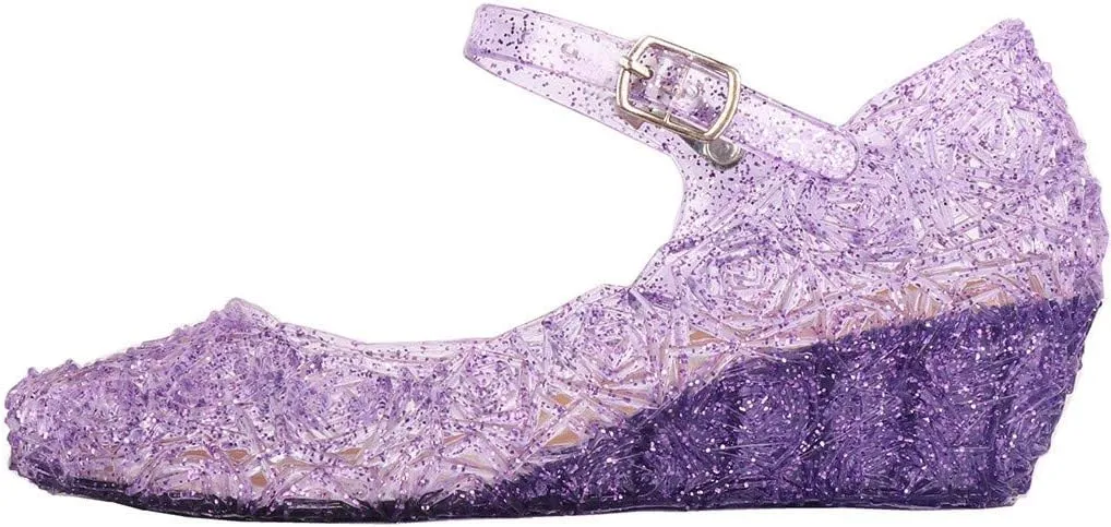Infant Girl Light up Shoes Cosplay Sandals Princess Party Girls Wedge Kids Toddler Single Infant Baby Shoes Baby Shoes 12 Month Shoes Girl