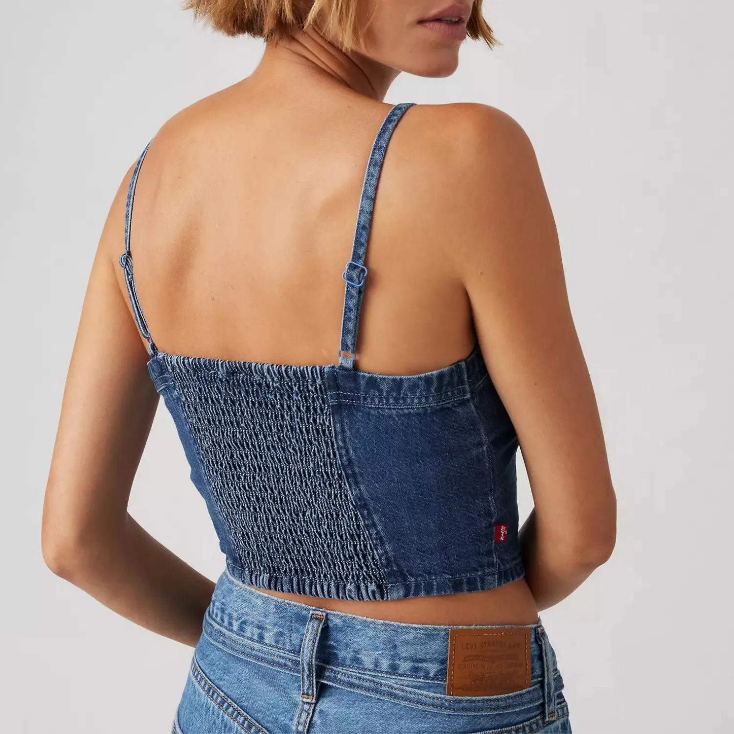Jadine Denim Cami Tank (Proud Moment)