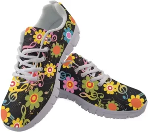 Jeiento Outdoor Running Shoes for Women Men Teenager Non Slip Fashion Mesh Gym Sports Shoes Workout Casual Sneakers for Teenager Girls