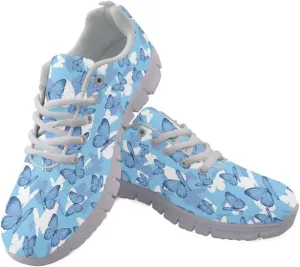 Jeiento Outdoor Running Shoes for Women Men Teenager Non Slip Fashion Mesh Gym Sports Shoes Workout Casual Sneakers for Teenager Girls