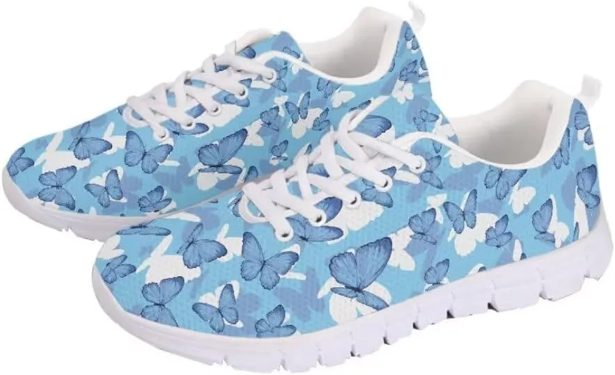 Jeiento Outdoor Running Shoes for Women Men Teenager Non Slip Fashion Mesh Gym Sports Shoes Workout Casual Sneakers for Teenager Girls