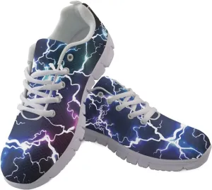 Jeiento Womens Trainers Lace Up Sneaker Tennis Shoes Comfort Gym Sports Fitness Running Shoes for Women Girl