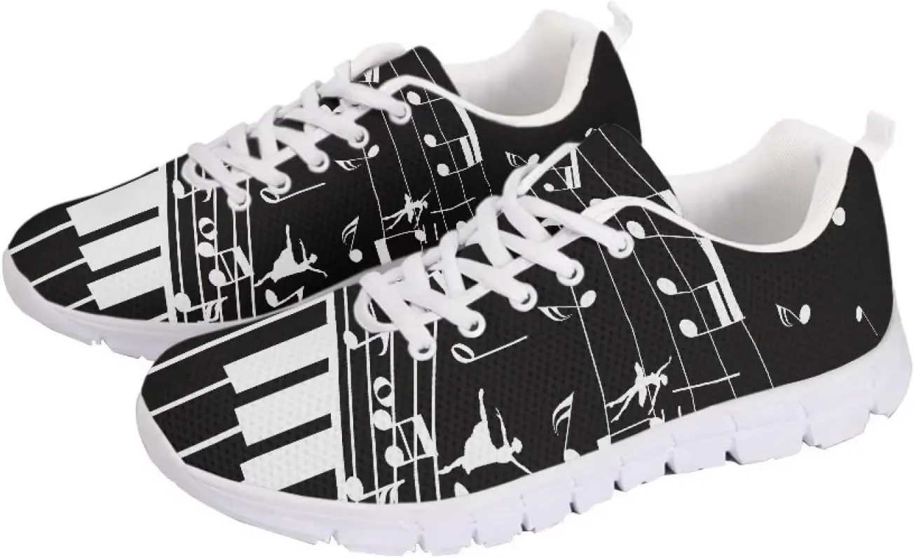 Jeiento Womens Trainers Lace Up Sneaker Tennis Shoes Comfort Gym Sports Fitness Running Shoes for Women Girl