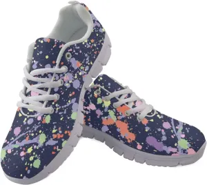 Jeiento Womens Trainers Lace Up Sneaker Tennis Shoes Comfort Gym Sports Fitness Running Shoes for Women Girl