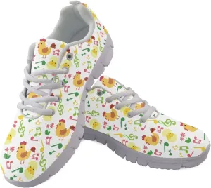 Jeiento Womens Trainers Lace Up Sneaker Tennis Shoes Comfort Gym Sports Fitness Running Shoes for Women Girl