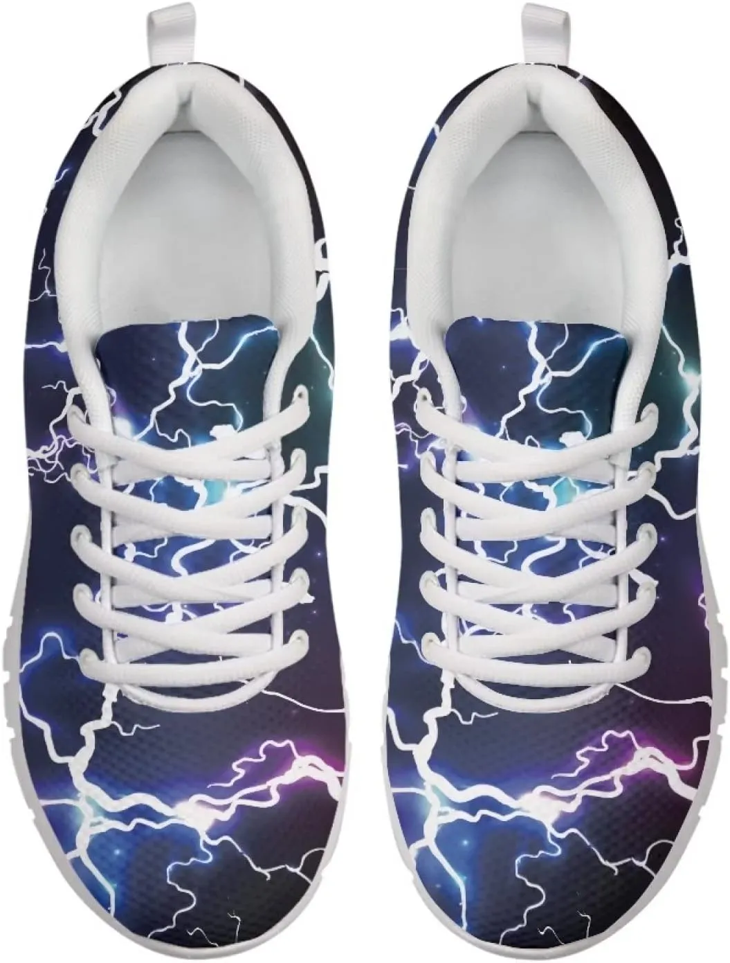 Jeiento Womens Trainers Lace Up Sneaker Tennis Shoes Comfort Gym Sports Fitness Running Shoes for Women Girl