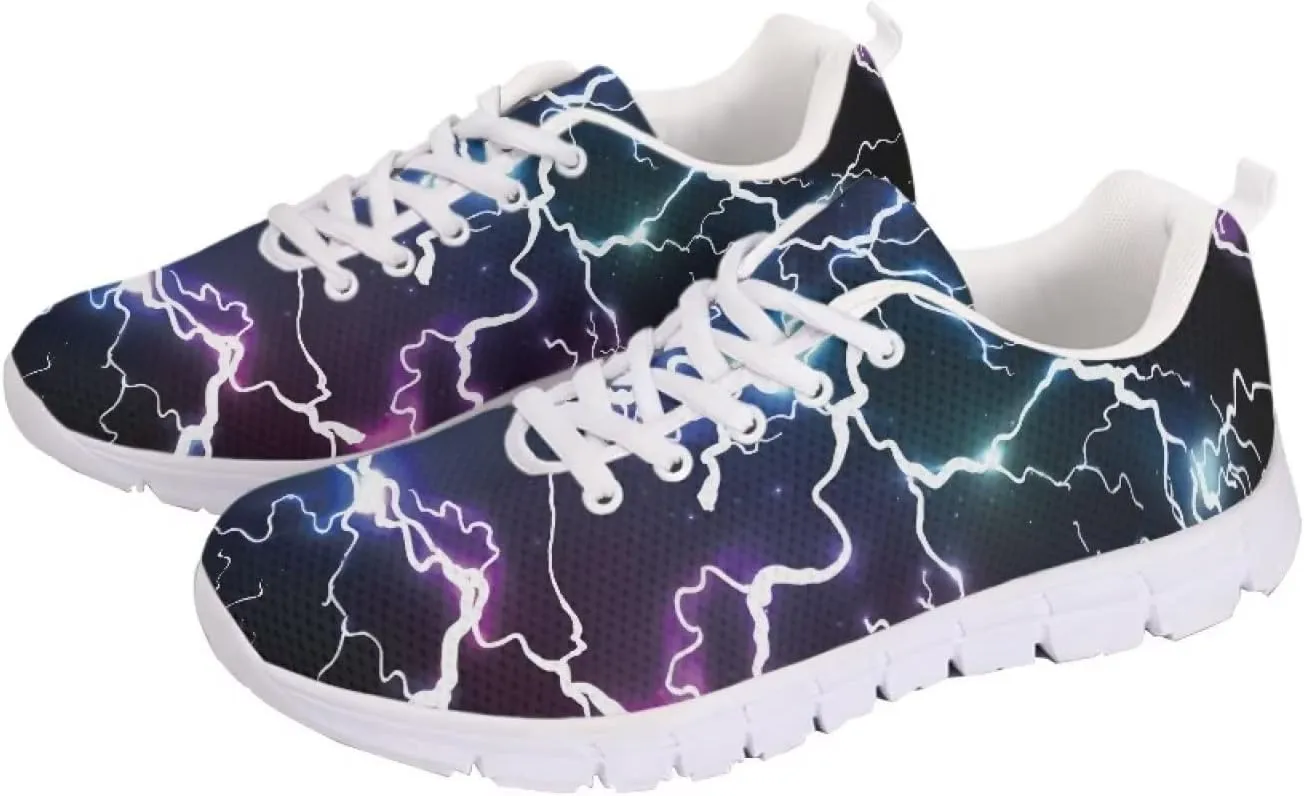Jeiento Womens Trainers Lace Up Sneaker Tennis Shoes Comfort Gym Sports Fitness Running Shoes for Women Girl