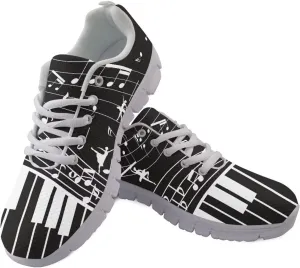 Jeiento Womens Trainers Lace Up Sneaker Tennis Shoes Comfort Gym Sports Fitness Running Shoes for Women Girl
