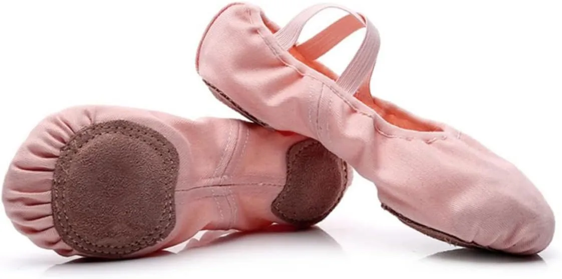 KESYOO Ballet Shoes for Adult Ballet Pointe Shoe Sole Ballet Shoe Leather Ballet Slippers Toddler Ballet Shoe Ballet Slippers for Girls Barre Shoe Aldult Exercise Shoes Child