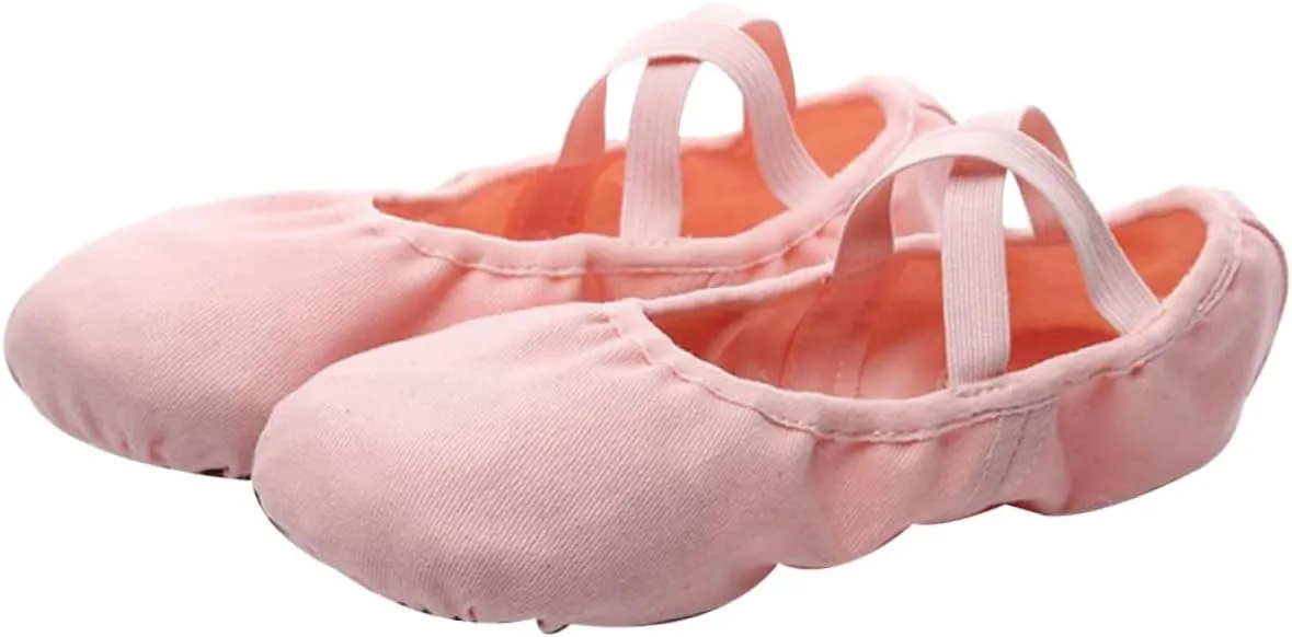 KESYOO Ballet Shoes for Adult Ballet Pointe Shoe Sole Ballet Shoe Leather Ballet Slippers Toddler Ballet Shoe Ballet Slippers for Girls Barre Shoe Aldult Exercise Shoes Child