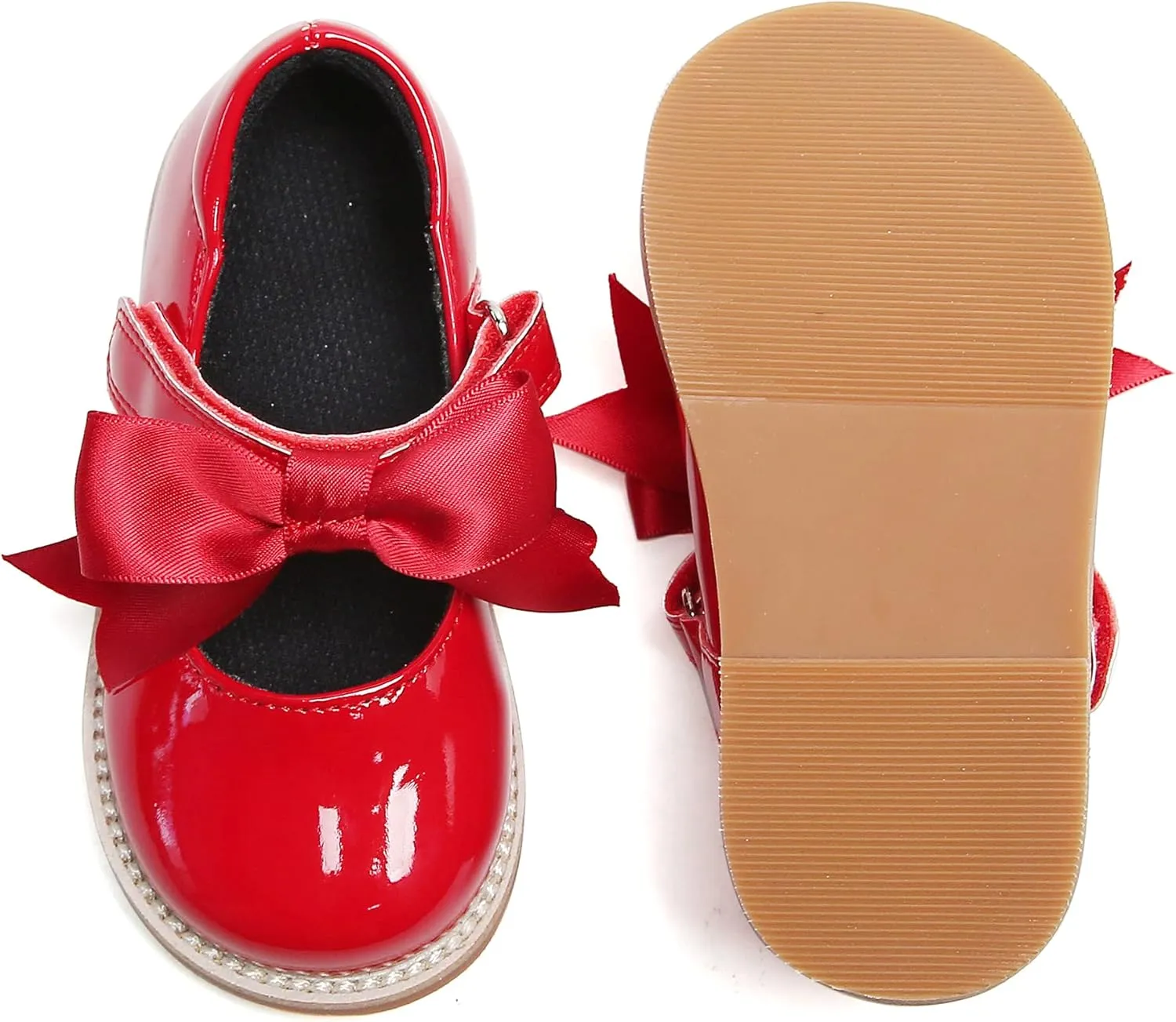 Kiderence Toddler Little Girl Mary Jane Dress Shoes School Oxford for Girls Flats