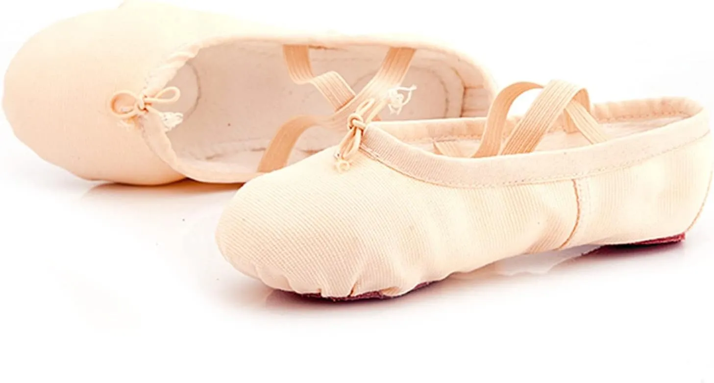 Kids Girls Ballet Shoes Toddler Yoga Warm Dance Performance Indoor Shoes Baby Soft Sole Non Slip Dance Sneaker