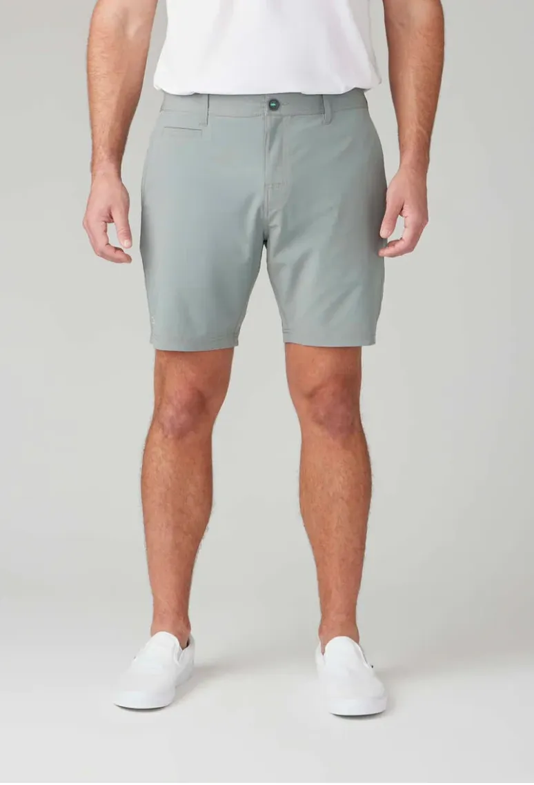 LinkSoul Solid Boardwalker Chino Short 8" Anchor