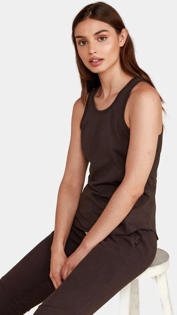 Mate Flynn Tank in Vintage Black