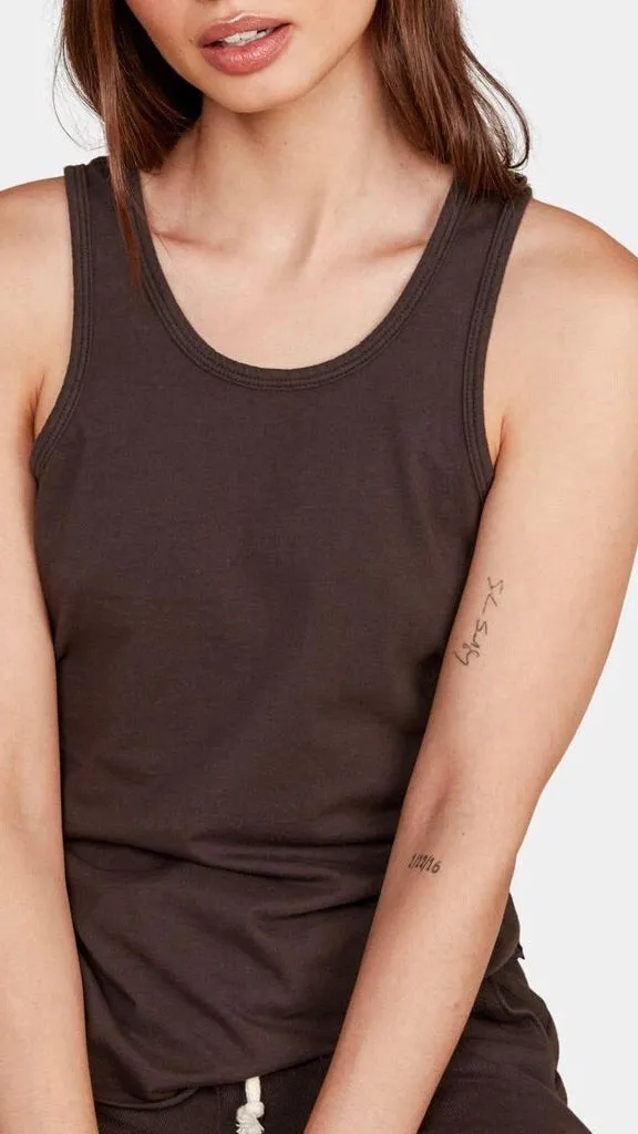 Mate Flynn Tank in Vintage Black