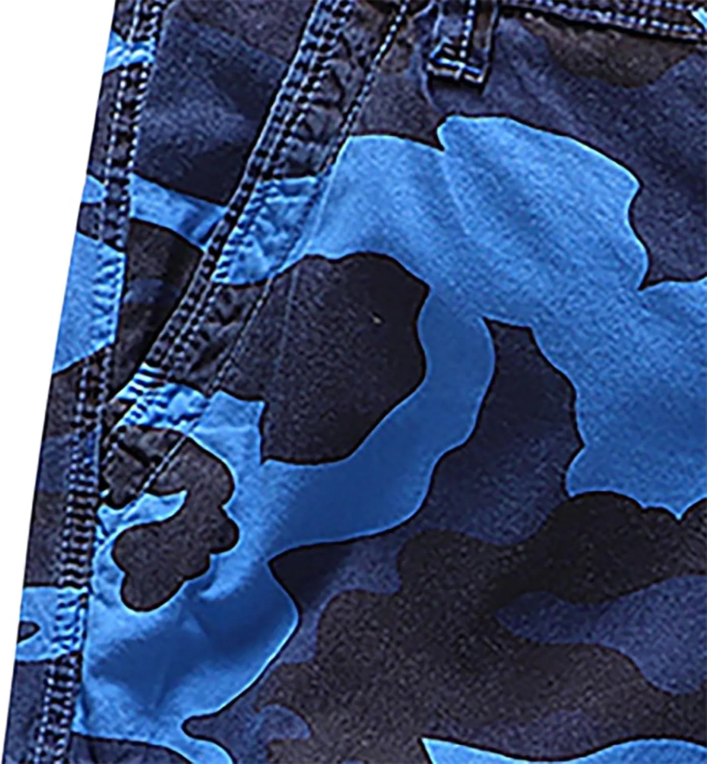 Men's Camo Cargo Shorts with Multi Pockets Fashionable Casual Workwear Shorts Summer Tactical Short Pants