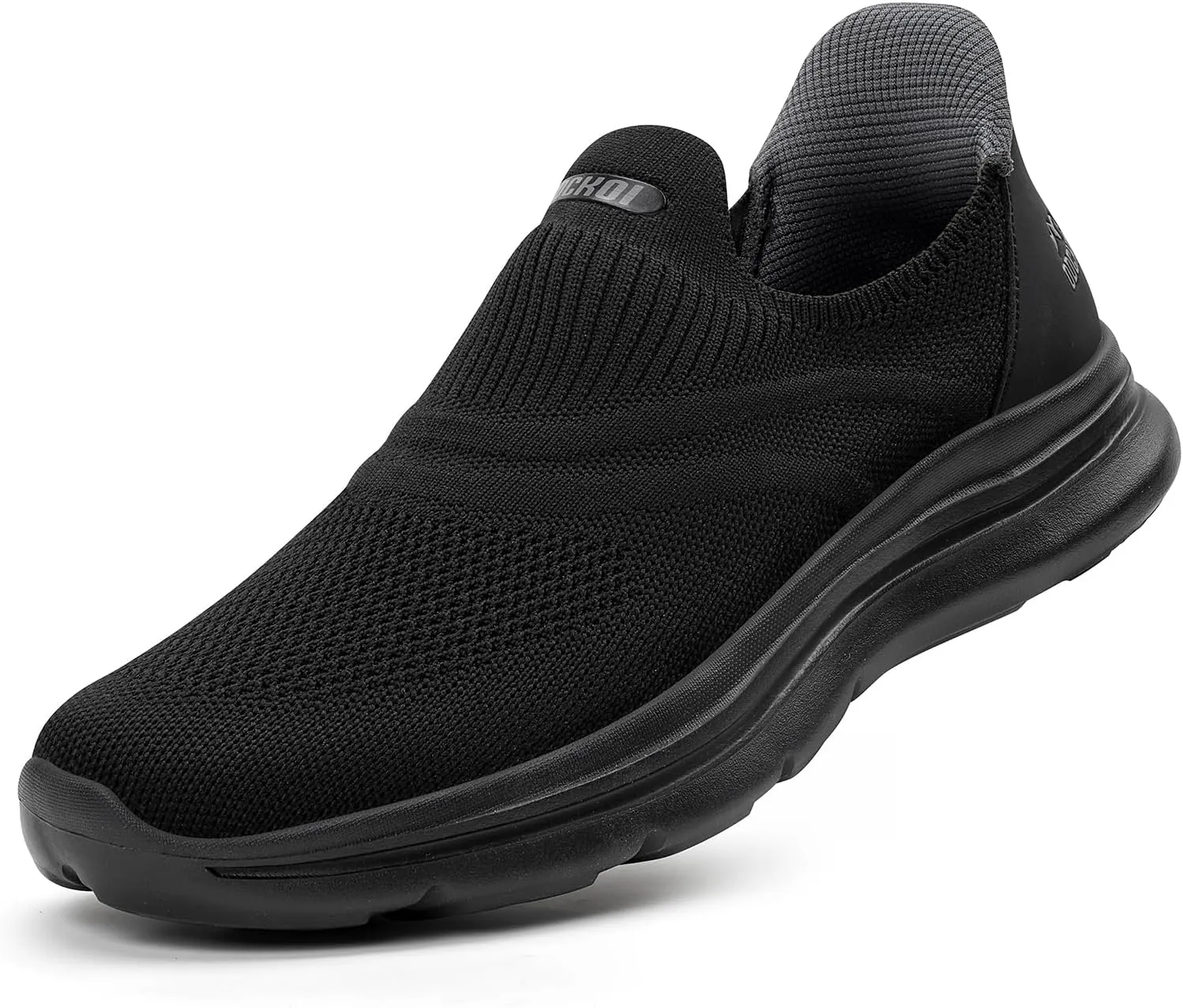 Men's Hands-Free Slip On Sneakers | Laceless Walking Shoes for Gym/Travel/Office