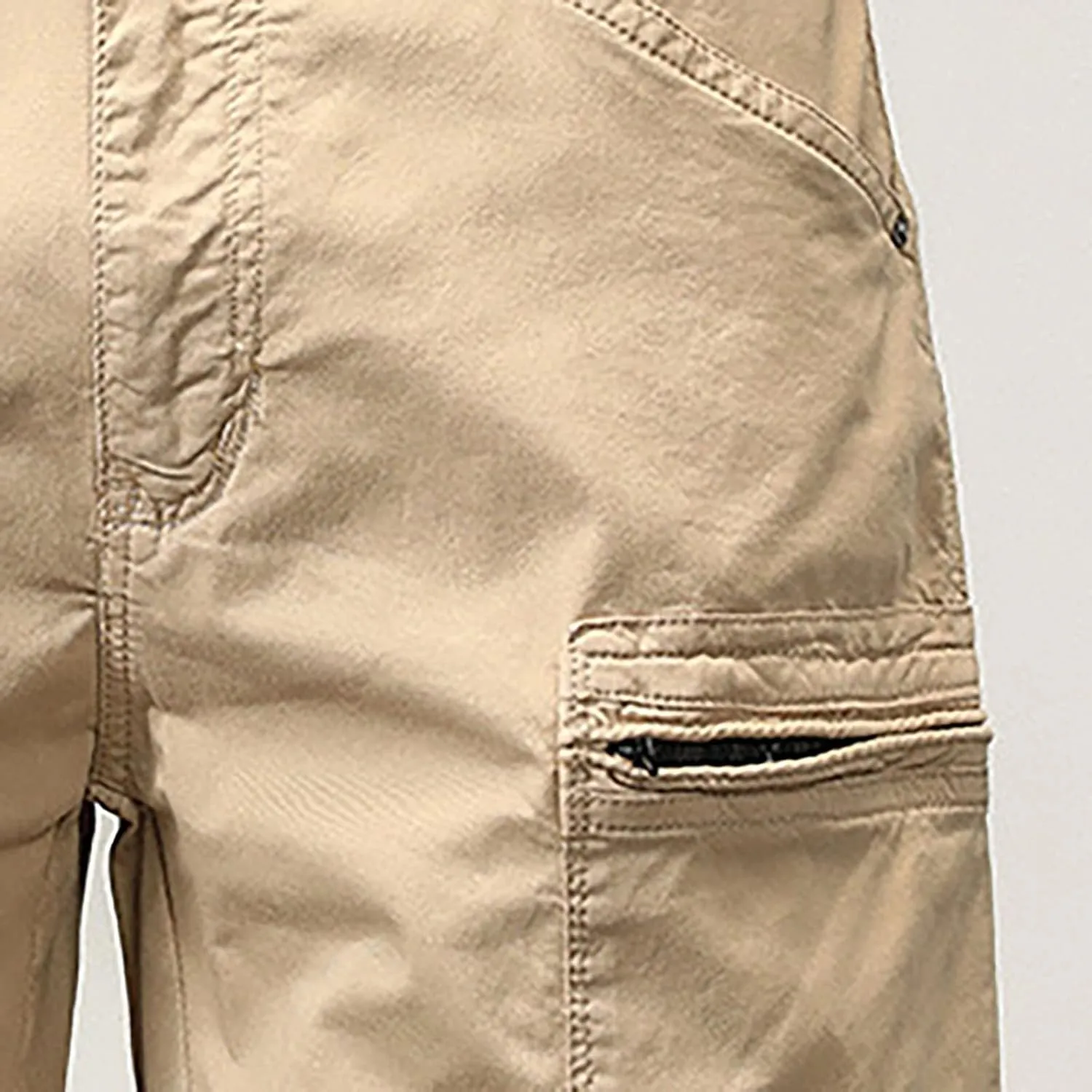 Mens Shorts Casual Cargo, Men's Athletic Gym Shorts Loose Comfort Stretch Straight Leg Chino Shorts Pants