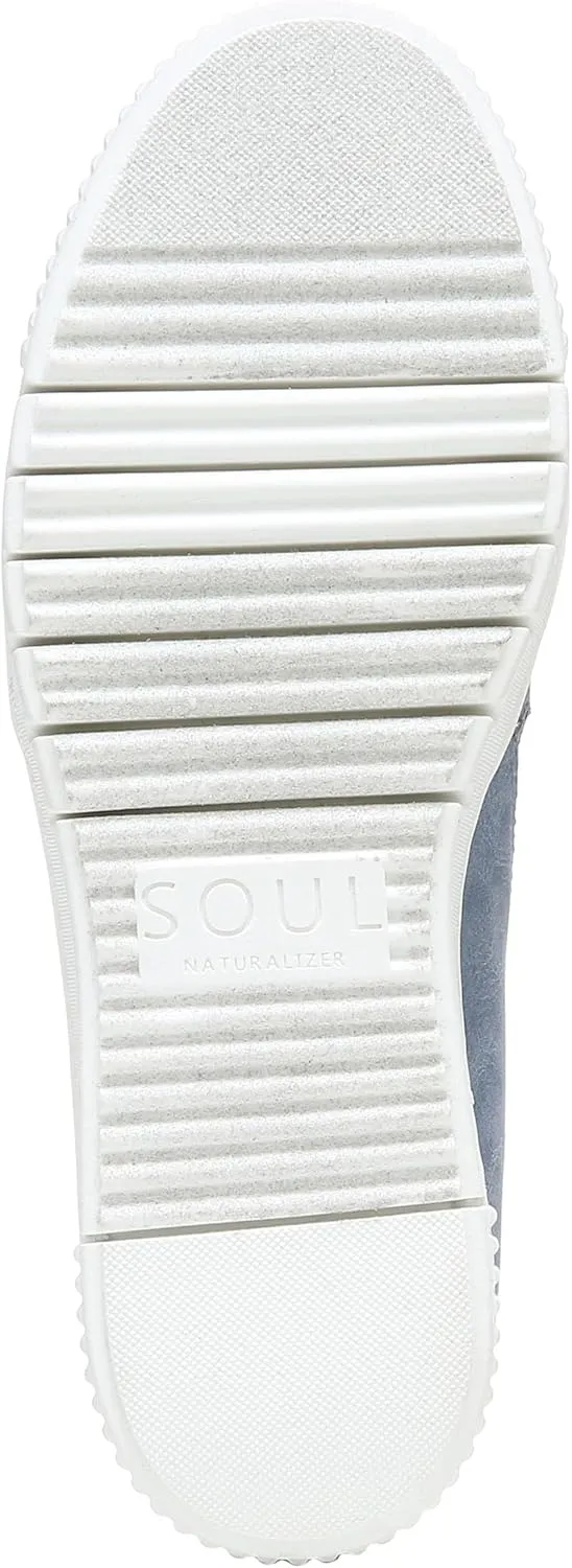 Naturalizer Soul Womens Turner Zipper Slip-On Sneakers