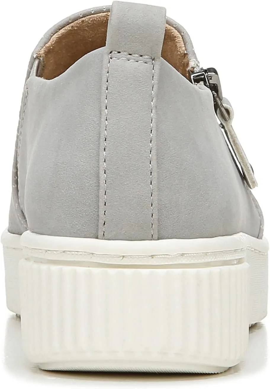Naturalizer Soul Womens Turner Zipper Slip-On Sneakers