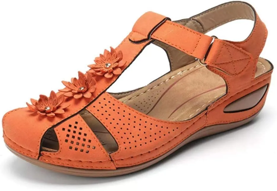 Orthopedic Sandals for Women 2025 Heel Support Orthopedic Woman Sandals Summer Sandalia Ortopedica De Mujer Orthopedic Womens Elastic Strap Flat Sandals Casual Summer Orthopedic Womens Toe Sandals