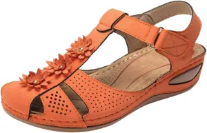 Orthopedic Sandals for Women 2025 Heel Support Orthopedic Woman Sandals Summer Sandalia Ortopedica De Mujer Orthopedic Womens Elastic Strap Flat Sandals Casual Summer Orthopedic Womens Toe Sandals