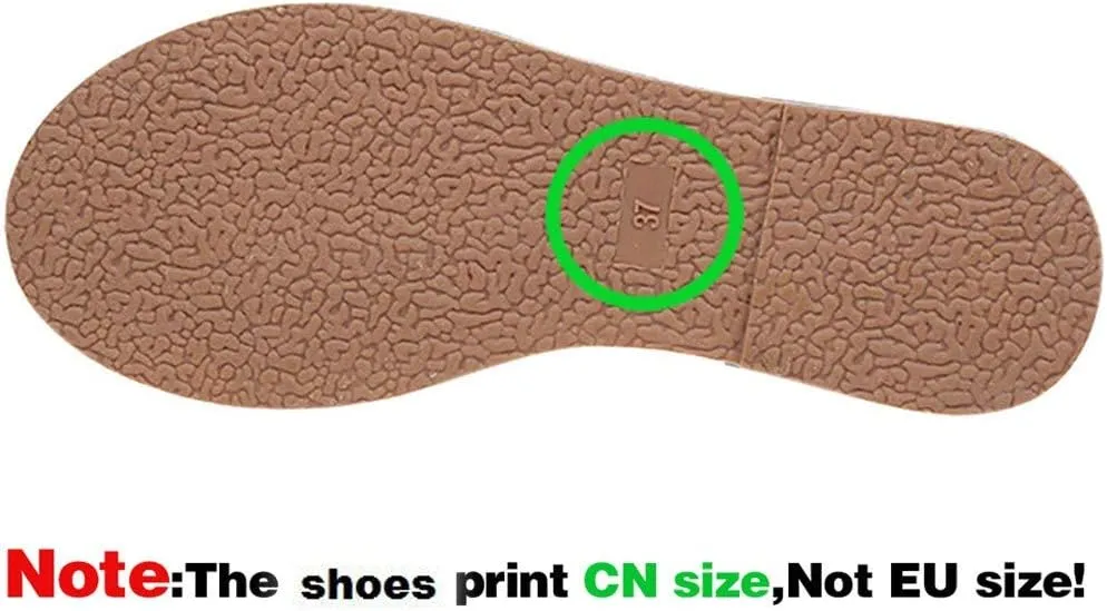 Orthopedic Sandals for Women, Women Wedge Walking Slippers with Arch Support Anti-Slip Breathable Sandal Slip On Flip Flops Dressy Summer Comfy Platform Beach Travel Sandal Shoes (01-Brown, 7)