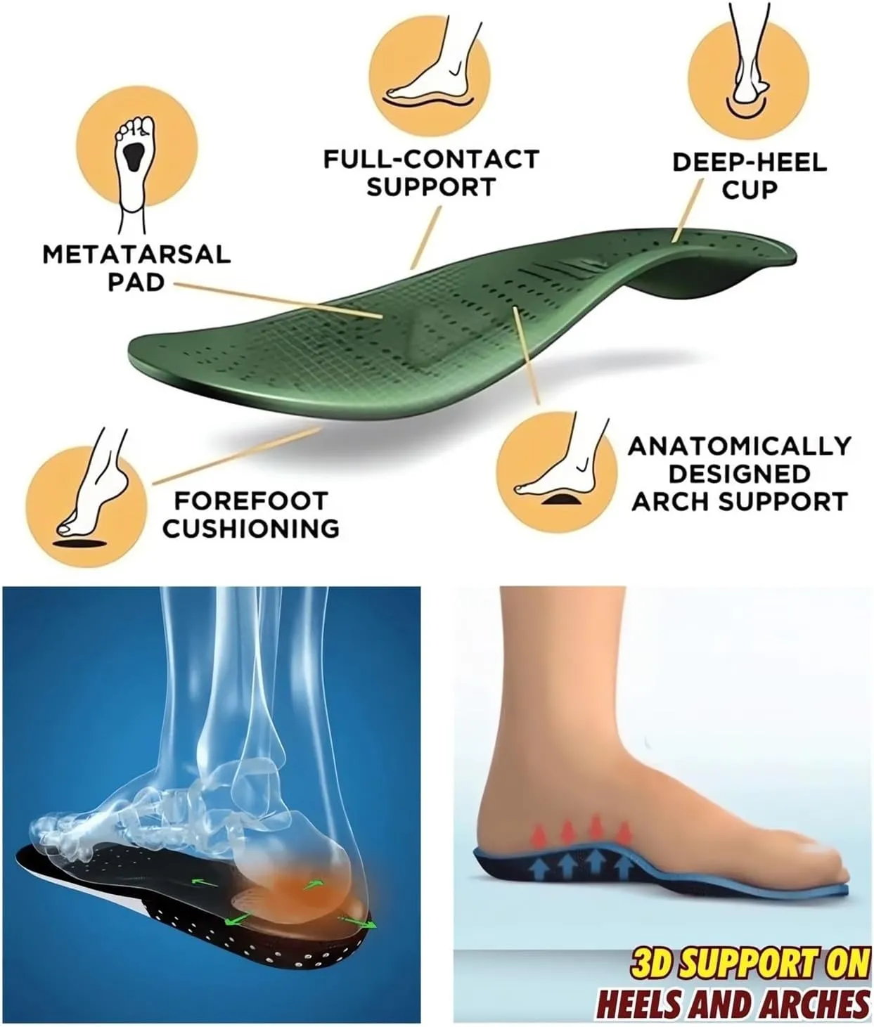 Orthopedic Womens Breathable Slip on Arch Support Non-Slip Shoes on The Go 2024 Comfort Loafers Flats Wide Width Fit Walking Slip-Ins Sneakers Boat Shoes