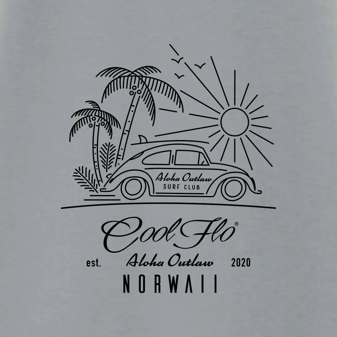 Outlaw Bug Large-Print Grey T-shirt