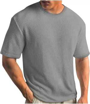 Oversized Tshirts for Men Causal Loose Short Sleeve Crewneck Shirt Summer Fashion Athletic Gym Workout Tee Tops