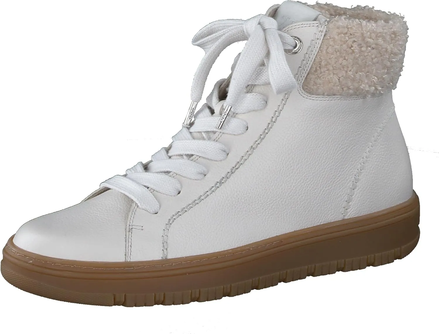 Paul Green Women's Hightop Pauls with Relax Width and Interchangeable Footbed, Women's Low-Top Trainers, Warm Lined