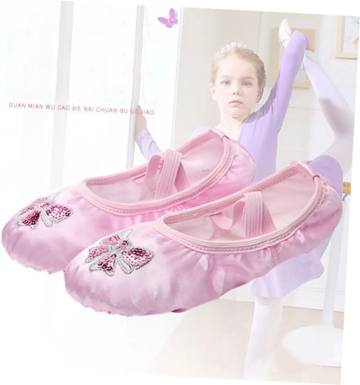 Pointe Shoes Slippers Ballet Practice Shoes Lyrical Shoe Girls Ballet Shoes Kids Ballet Shoes Slippers