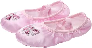Pointe Shoes Slippers Ballet Practice Shoes Lyrical Shoe Girls Ballet Shoes Kids Ballet Shoes Slippers