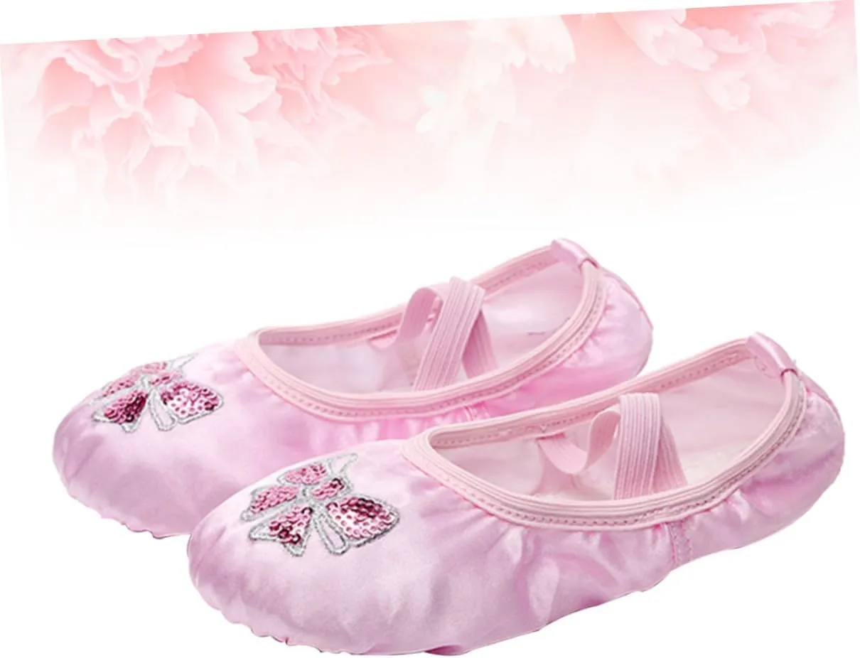 Pointe Shoes Slippers Ballet Practice Shoes Lyrical Shoe Girls Ballet Shoes Kids Ballet Shoes Slippers
