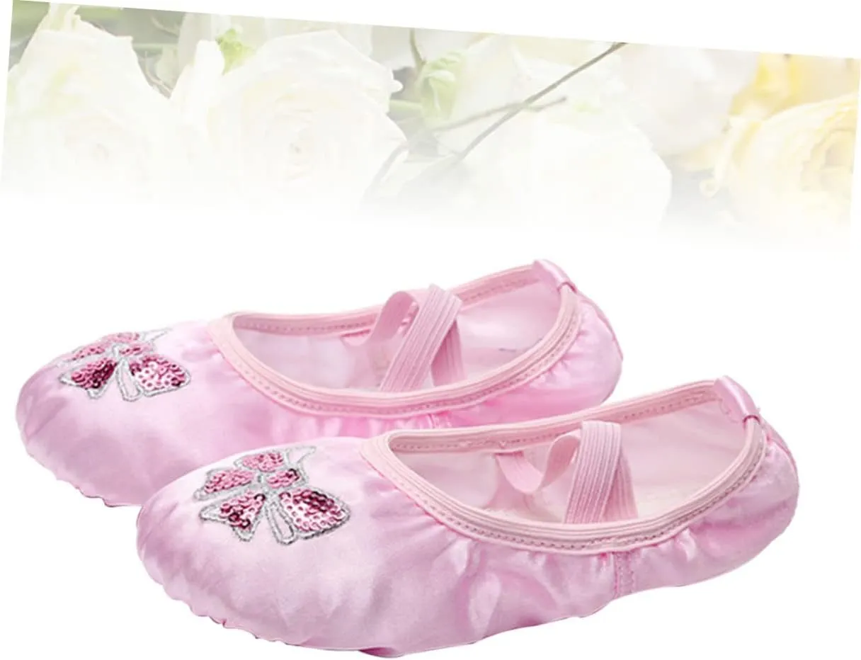 Pointe Shoes Slippers Ballet Practice Shoes Lyrical Shoe Girls Ballet Shoes Kids Ballet Shoes Slippers