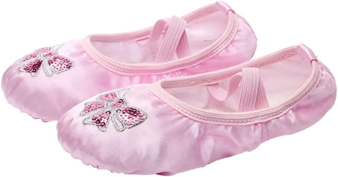 Pointe Shoes Slippers Ballet Practice Shoes Lyrical Shoe Girls Ballet Shoes Kids Ballet Shoes Slippers