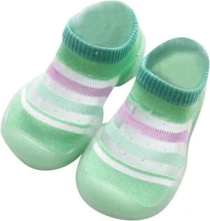 Shoes for Kids Infant Boys Girls Striped Prints Socks Shoes Toddler Breathable Mesh The Shoes for Toddlers