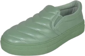 Soda Flat Women Shoes Slip On Loafers Casual Sneakers Memory Foam Insoles Hidden Platform/Flatform Round Toe Acorn-G