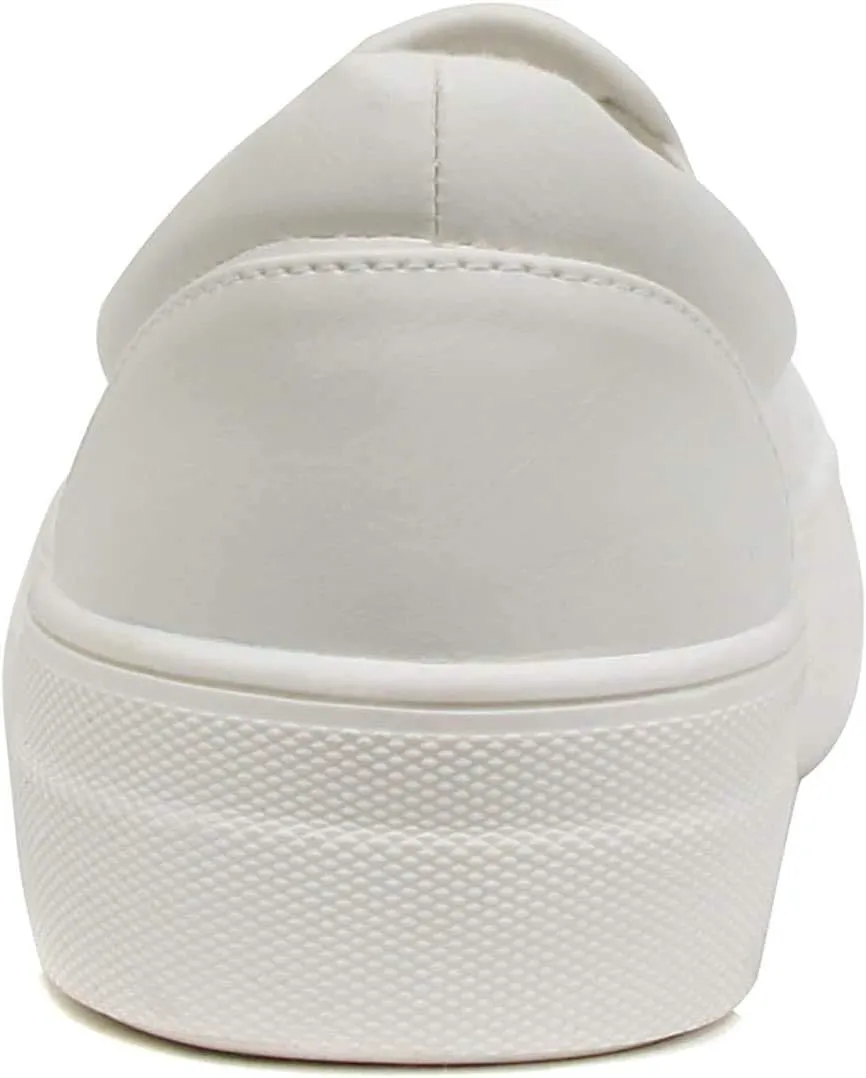 Soda Flat Women Shoes Slip On Loafers Casual Sneakers Memory Foam Insoles Hidden Platform/Flatform Round Toe Croft-G