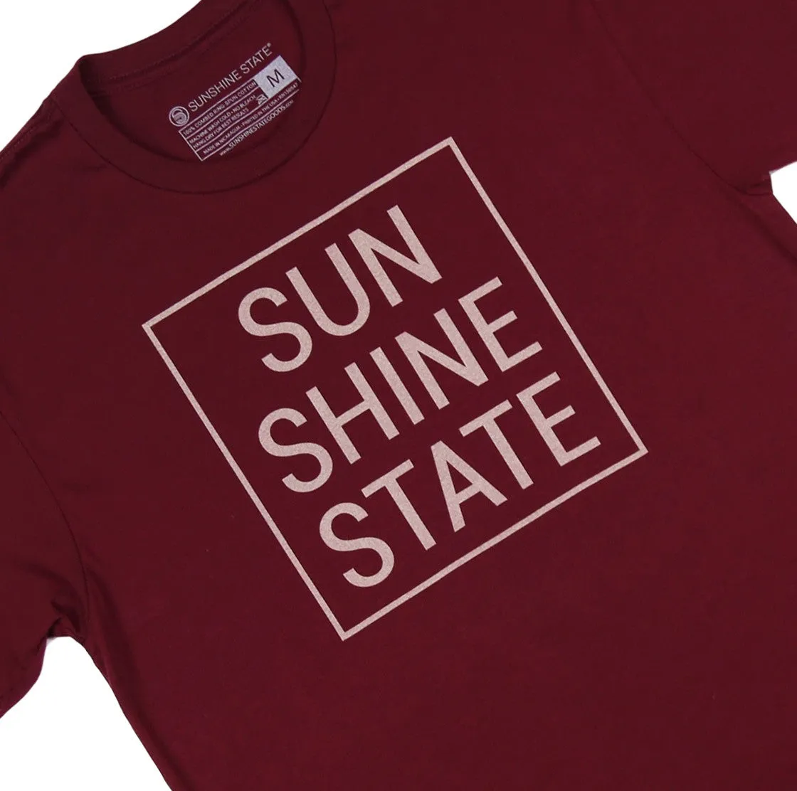 SUNSHINE STATE® TEE - GARNET