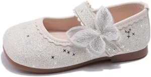 TangDao Toddler Girls Dress Shoes Little Kids Flower Girls Mary Jane Ballet Flats Princess Shoes for Wedding Party