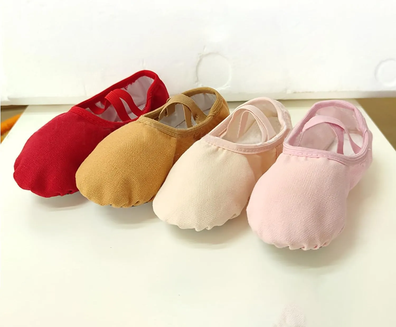 Toddler Boys Sneakers Ballet Shoes for Girls Toddler Ballet Slippers Soft Leather Boys Dance Shoes for Breathable Shoes