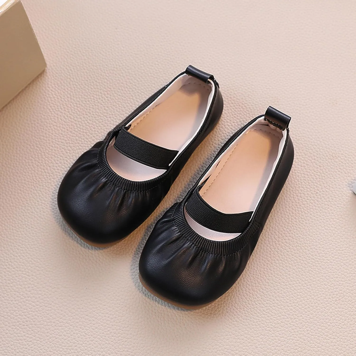 Toddler Flower Girl Dress Shoes Girl Party School Shoes Square Toe Ballerina Ballet Flats Wedding Girl Little Girl Shoes