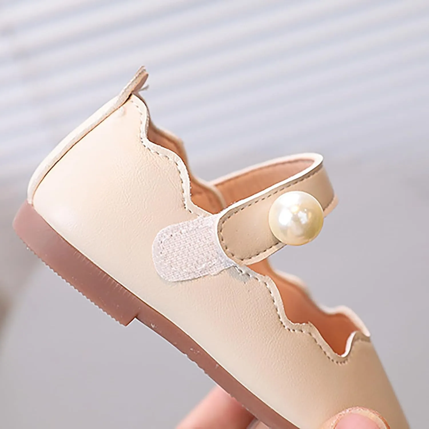 Toddler Flower Girls Dress Shoes Kids Mary Jane Ballet Flats for Party School Wedding Low Heels Shoes