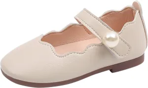 Toddler Flower Girls Dress Shoes Kids Mary Jane Ballet Flats for Party School Wedding Low Heels Shoes