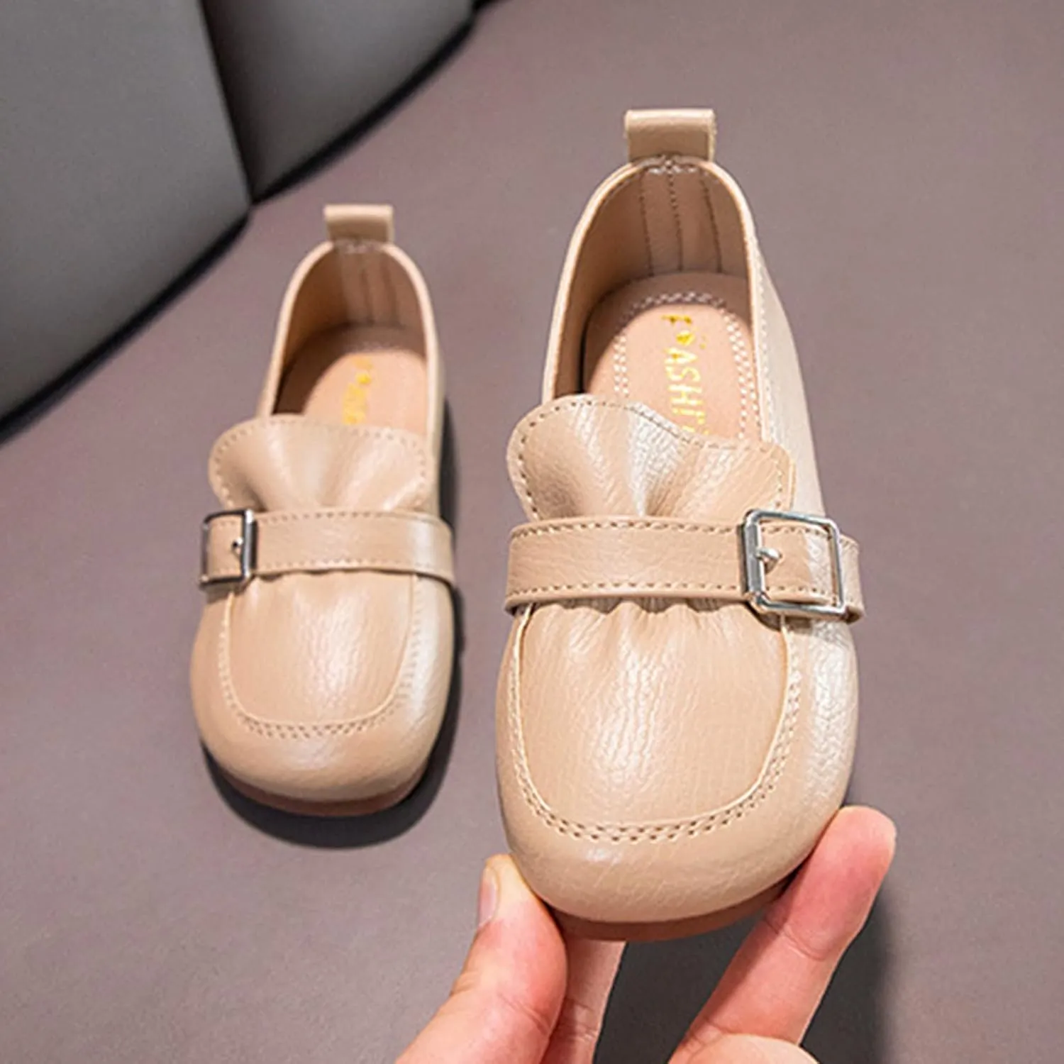 Toddler Girls Mary Jane Dress Shoes Ballet Flats Sparkly Bow Diamonds Princess Dress Shoe Anti-Slip for Party School