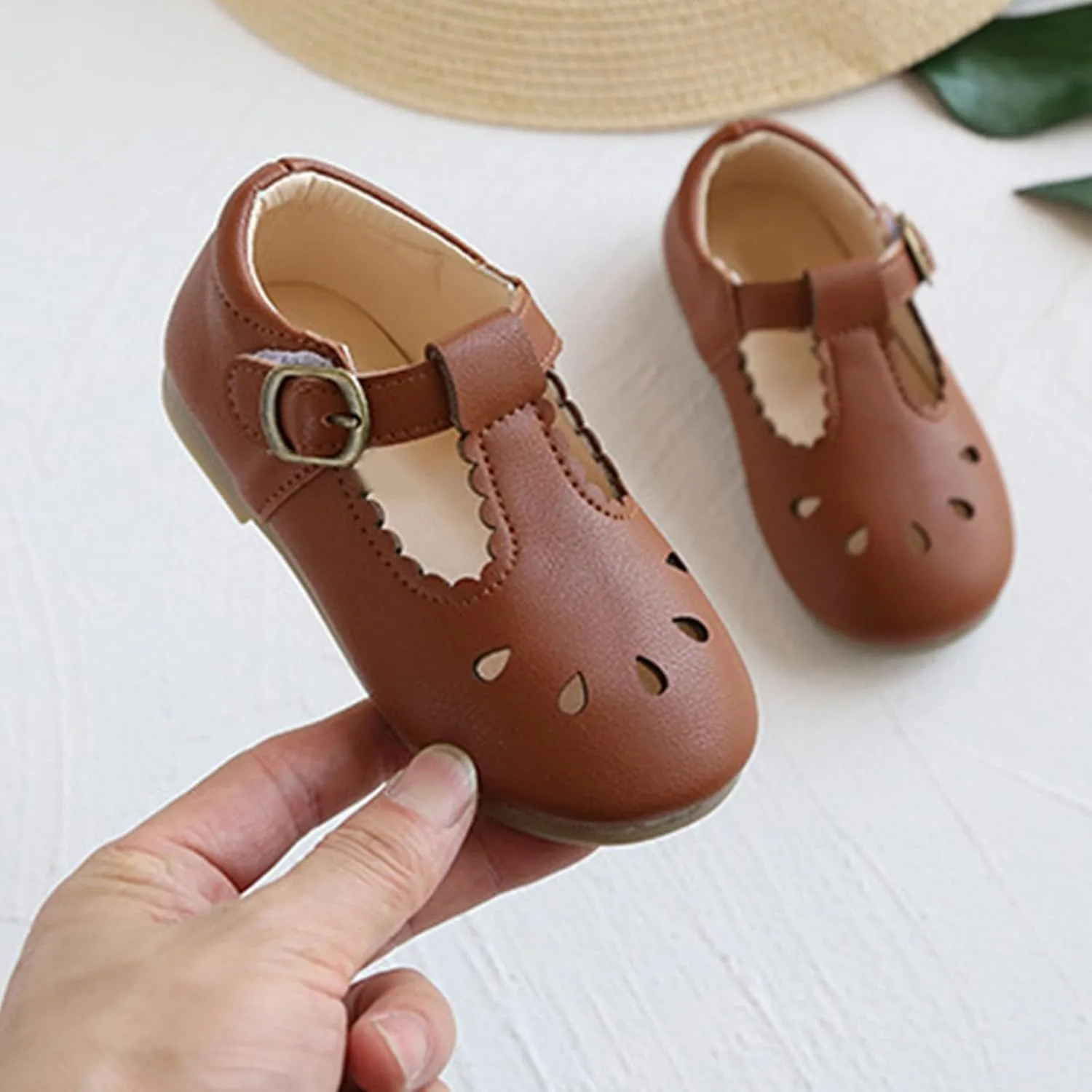 Toddler Little Girl Mary Jane Dress Shoes Ballet Flats Flower Girl Shoes School Oxford Flats for Girl Party Shoes