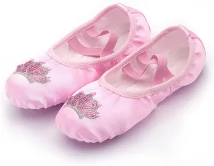 Toddler Size 2 Shoes Children Shoes Dance Shoes Warm Dance Ballet Performance Indoor Yoga Dance Shoes for 2 to