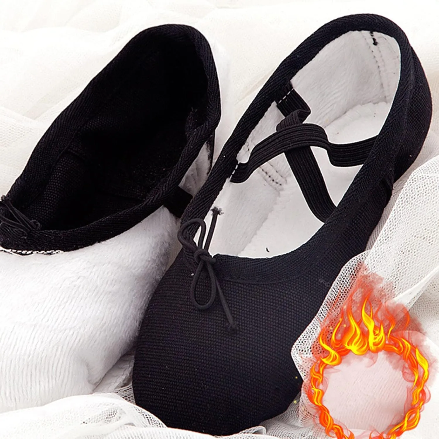 Toddler Sneakers Children Shoes Dance Shoes Warm Dance Ballet Performance Indoor Shoes Yoga Dance Toddler Boy Shoes